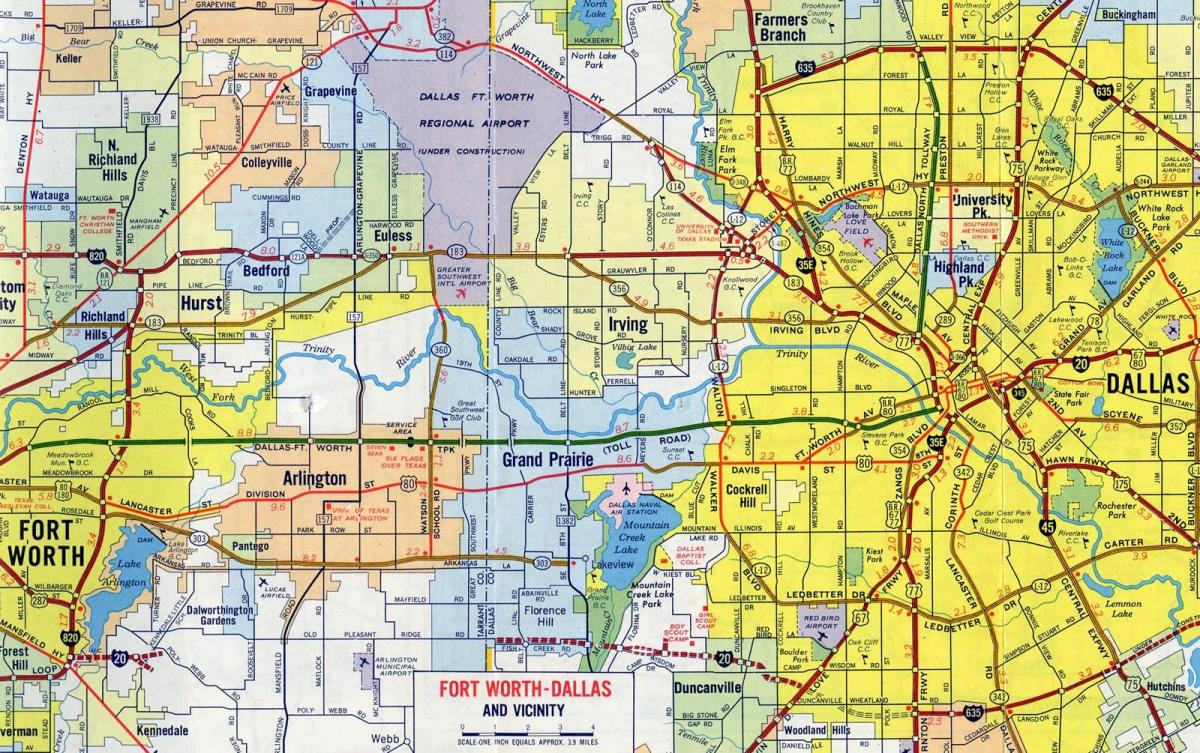 yol haritası Dallas