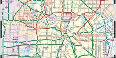 Dallas haritası tx