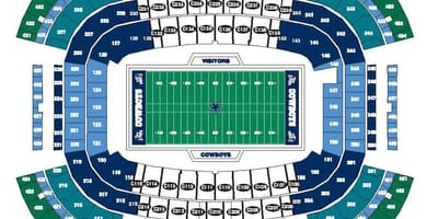 Cowboys Stadyumu harita