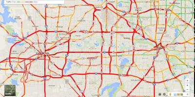 Dallas haritası trafik