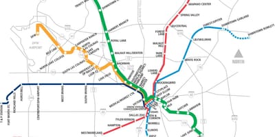 Dallas area rapid transit göster