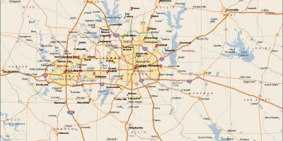 Dallas Fort Worth metroplex göster